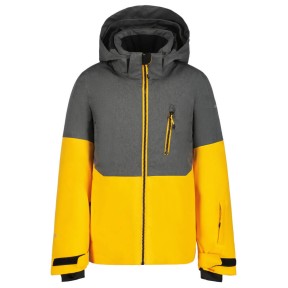 Icepeak Langdon Jr Boys Jacket, Yellow/Grey