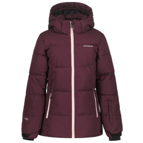 Icepeak Loris Jr Girls Padded Winter Jacket, Plum