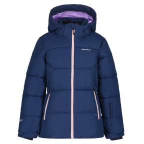 Icepeak Loris Jr Girls Padded Winter Jacket, Dark Blue