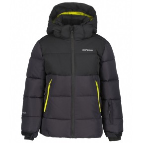 Icepeak Louin Jr Boys Padded Winter Jacket, Anthracite