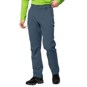 Jack Wolfskin ActivateXT Men's Softshell Pants, Orion Blue