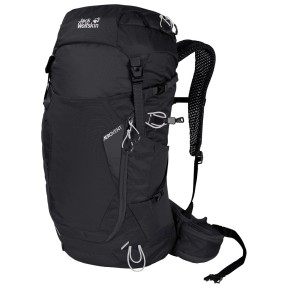 Jack Wolfskin Crosstrail 28 Lt, Hiking Backpack, Black