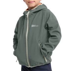 Jack Wolfskin Fourwinds Kids Jacket, Slate Green