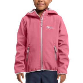 Jack Wolfskin Fourwinds Kids Jacket, Soft Pink