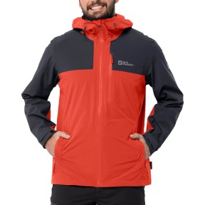 Jack Wolfskin Go Hike Men's Jacket, Strong Red