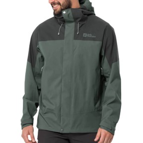 Jack Wolfskin Kammweg 2l Men's Jacket, Hedge Green