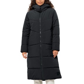 Jack Wolfskin Karolinger Long Women's Coat, Phantom