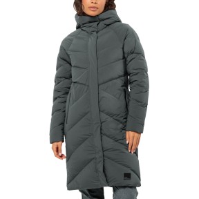 Jack Wolfskin Marienplatz Women's Coat, Slate Green