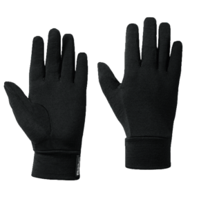 Jack Wolfskin Merino Gloves, black