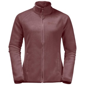 Jack Wolfskin Moonrise Fz Women's Fleece Jacket, Red Ochre