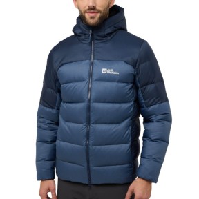 Jack Wolfskin Nebelhorn Down Hoody Men's Jacket, Nature Blue