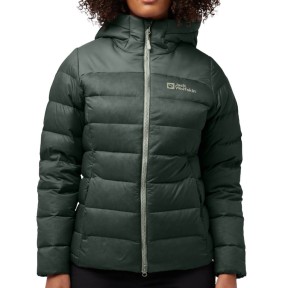 Jack Wolfskin Nebelhorn Down Hoody Women's Jacket, Slate Green