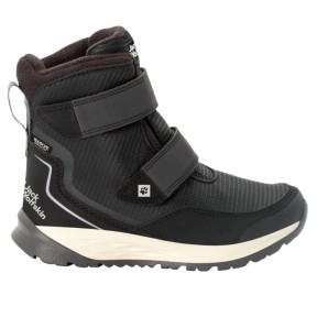 Jack Wolfskin Polar Bear Texapore High Vc Kids Boots, Black/Grey