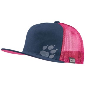 Jack Wolfskin Rib Paw Kids Cap, Dark Indigo