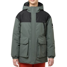 Jack Wolfskin Teen Kids Parka, Slate Green