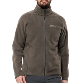 Jack Wolfskin Waldsteig Men's Fleece, Cold Coffee