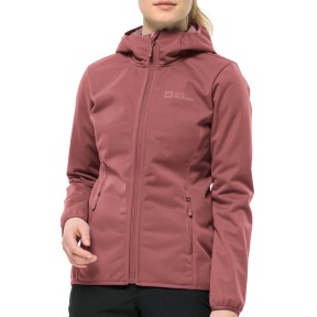 Jack Wolfskin Windhain Hoody Women's Jacket, Red Ochre