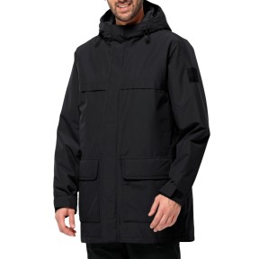 Jack Wolfskin Winterlager Men's Parka, Black