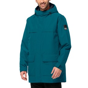 Jack Wolfskin Winterlager Men's Parka, Teal