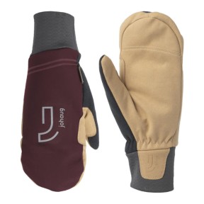 Johaug Touring Junior Mittens 2.0, brownish red, 210626 mahog