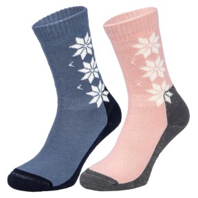 Kari Traa KT Wool Women's Thermo Socks, 2PK, Fai