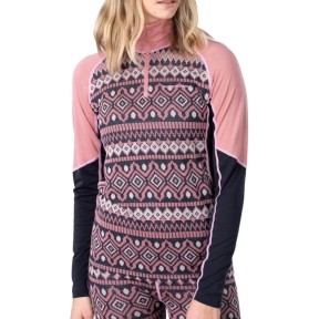 Kari Traa Malia Half-Zip Base Layer, Lotus