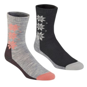 Kari Traa Women's KT Wool Socks, Grey | 2 Pāri