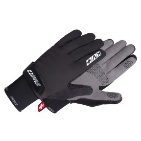 KV+ Cold Pro Gloves With Flap, Black