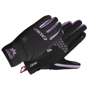 KV+ Cold Pro Women's Gloves, Black/Lilac