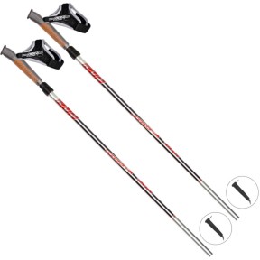 KV+ Horizon-L Clip Roller Ski Poles 155-175 cm