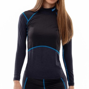 KV+ Julier Top Women's Baselayer, Black/Petrol