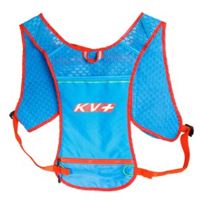 KV+ Jura Training Vest w Water Bladder, Blue/Red