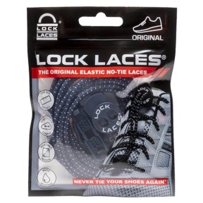 Lock Laces No Tie Shoelaces, Navy