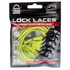 Lock Laces No Tie Shoelaces, Sour Green