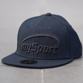 MySport Flat Cap 9, black