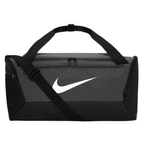 Nike Brasilia 9.5 Training Duffel Bag, Small, 41L, Flint Grey/Black/White