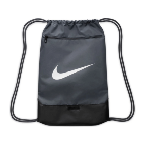 Nike Brasilia 9.5 Training Gymsack (18L), Black/White