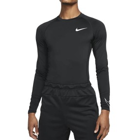 Nike DF Tight Fit LS Men's Shirt, Black