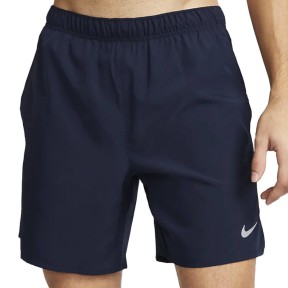 Nike Dri-FIT Challenger Men's 18cm 2-in-1Shorts, Obsidian