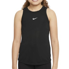 Nike Dri-FIT One Girls Training Tank Top, black DH6599 010