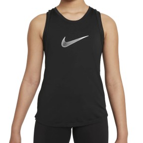 Nike Dri-FIT One Girls Training Tank, Black