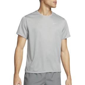 Nike Dri-FIT UV Miler Men's SS Running Top, Grey