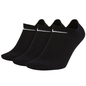 Nike Everyday Lightweight No-Show Socks, 3 Pairs, Black
