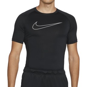 Nike Pro Dri-FIT Men's Tight-Fit Short-Sleeve Top, Black