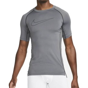 Nike Pro Dri-FIT Men's Tight-Fit Short-Sleeve Top, Grey