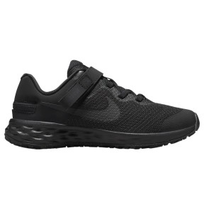 Nike Revolution 6 Flyese NN (PS) Kids Shoes, Black