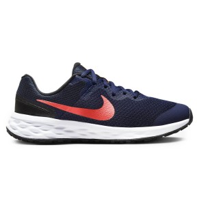 Nike Revolution 6 Kids Shoes ( GS ), Midnight Navy/Black