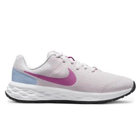 Nike Revolution 6 Kids Shoes ( GS ), Pearl Pink/Cobalt Bliss