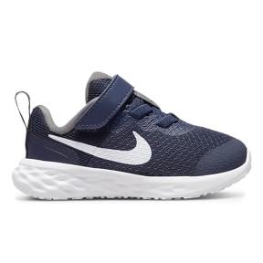 Nike Revolution 6 NN (TDV) Kids Shoes, Midnight Navy/Flat Pewter