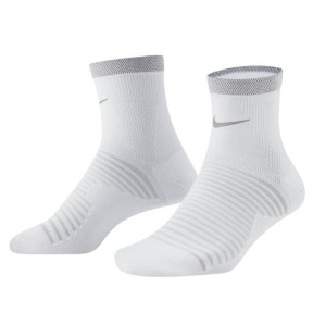 Nike Spark Lightweight Running Ankle Socks, White